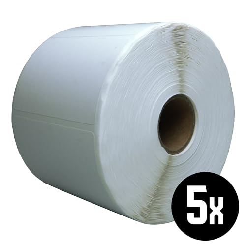 DULA Compatible Zebra Labels 67x42mm - 1200 Etiketten je Rolle - Kern 25mm - Weiss - Permanent - 5 Rolle DULA Compatible Zebra Labels 67x42mm - 1200 Etiketten je Rolle - Kern 25mm - Weiss - Permanent - 5 Rolle von DULA