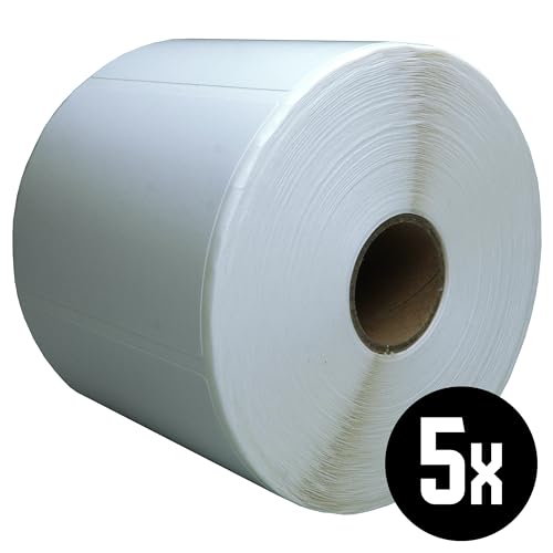DULA Compatible Zebra Labels 70x50mm - 1000 Etiketten je Rolle - Kern 25mm - Weiss - Permanent - 5 Rolle DULA Compatible Zebra Labels 70x50mm - 1000 Etiketten je Rolle - Kern 25mm - Weiss - Permanent - 5 Rolle von DULA