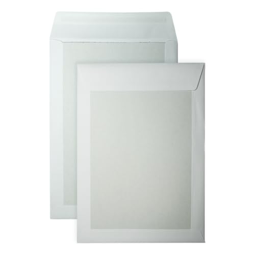 DULA - Umschläge mit Kartonrückseite - C4-229 x 324 mm - 100 Stück - Selbstklebend mit Klebestreifen - 120 Gramm von DULA