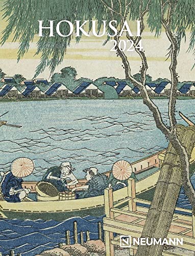 Hokusai - Buchkalender Deluxe 2024 - Kalenderbuch A5 - Taschenkalender - Neumann-Verlag - Taschenplaner mit Spiralbindung - 16,5 cm x 21,6 cm von DUMONT