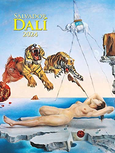 Salvador Dali - Kalender 2024 - Alpha Edition-Verlag - Bildkalender mit surrealistischer Kunst - 42 cm x 56 cm von DUMONT
