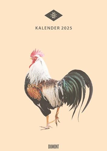 Wandkalender »Menagerie« 2025 – Historische Tier- und -Pflanzen-Zeichnungen modern interpretiert – Von 30x40 – 29,7 x 42 cm – Mit Spiralbindung von Dumont Kalenderverlag