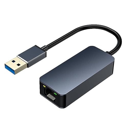 2500Mbps USB3.0 zu RJ45 Ethernet Netzwerkkarte RTL8156B Hochgeschwindigkeits-Gigabit-Adapter-Laufwerk frei für PC Laptop Win 7/8/10/11 2500Mbps USB3.0 zu RJ45 Ethernet Netzwerkkarte RTL8156B Hochgeschwindigkeits-Gigabit-Adapter-Laufwerk frei für PC Laptop Win 7/8/10/11 von DUOBAGMA