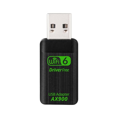 900M USB WiFi 6 Adapter Dual Antenne 600M Netzwerkkarte AX900 Dual Band 2.4G 5G WiFi Adapter für PC Laptop Tablet Controller von DUOBAGMA