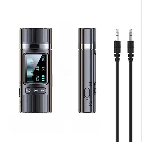Bluetooth Adapter LED 3.5mm AUX USB Bluetooth 5.4 Empfänger Transmitter für TV PC Dongle Drahtloser Audio Empfänger Plug and Play von DUOBAGMA