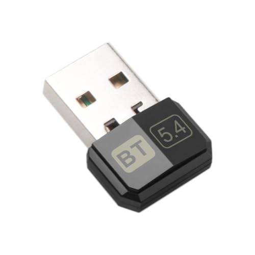 USB Bluetooth 5.4 Adapter Audio Dongle Adapter Mini USB Wireless Empfänger/Sender Für PC/Laptop Treiber Kostenlos Für Win10/11 von DUOBAGMA