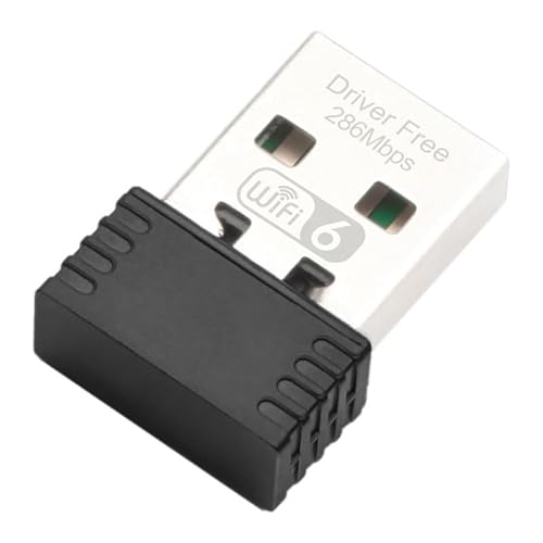 WiFi 6 Adapter AX286 Netzwerkkarte Mini USB Dongle 2.4GHz 802.11AX Signal Empfang Für PC Laptop Windows 10/11 Treiber Kostenlos von DUOBAGMA