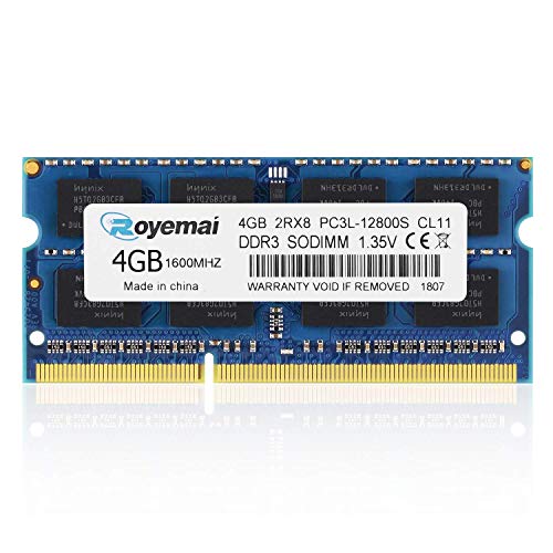 DUOMEIQI DDR3 1600 PC3-12800S 4GB RAM 4GB 2Rx8 204-pin Dimm CL11 1,35V Laptop Arbeitsspeicher Module Upgrade von DUOMEIQI