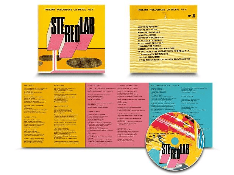 Stereolab - INSTANT HOLOGRAMS ON METAL FILM (CD) von DUOPHONIC