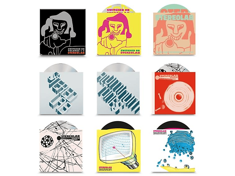 Stereolab - Switched On Volumes 1-5 (Ltd. Remastered 8CD Box) (CD) von DUOPHONIC