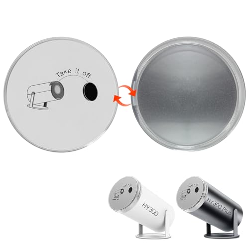HY300/HY300 Plus Projektor-Objektivschutzabdeckung, Projektor-Objektivschutz für magcubic spezifische Objektivdeckel, vermeidet Staub, kratzfest, einfach zu installieren, Projektorzubehör von DUPULEE