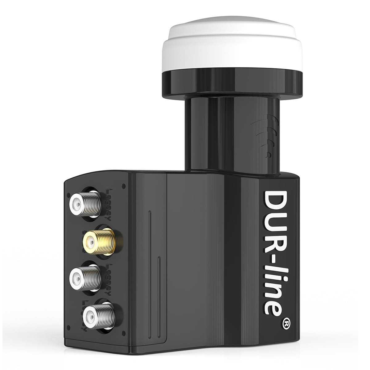 DUR-Line UK 124-3L dCSS Unicable LNB (24 Teilnehmer über 1 Leitung + 3 Legacy Schwarz) von DUR-line