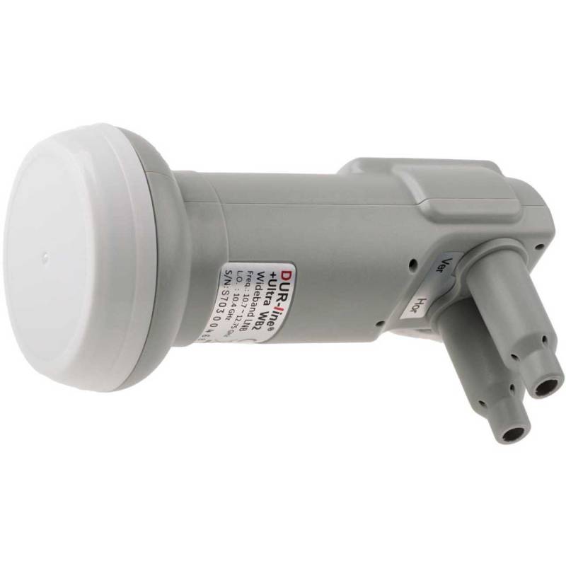 DUR-Line Ultra+ WB2 Wideband 40mm LNB mit Horizontal/Vertikal von DUR-line