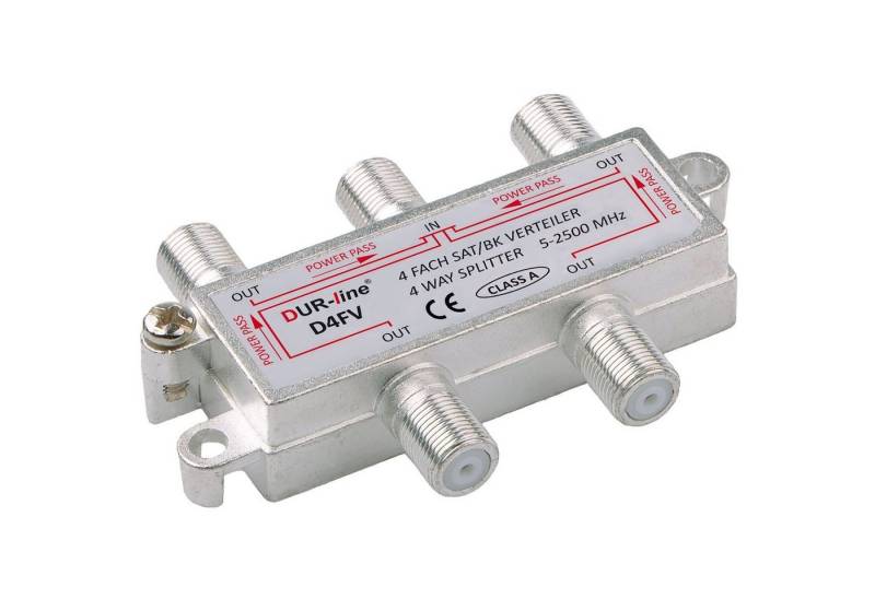 DUR-line DUR-line D4FV - SAT/BK-Verteiler SAT-Kabel von DUR-line