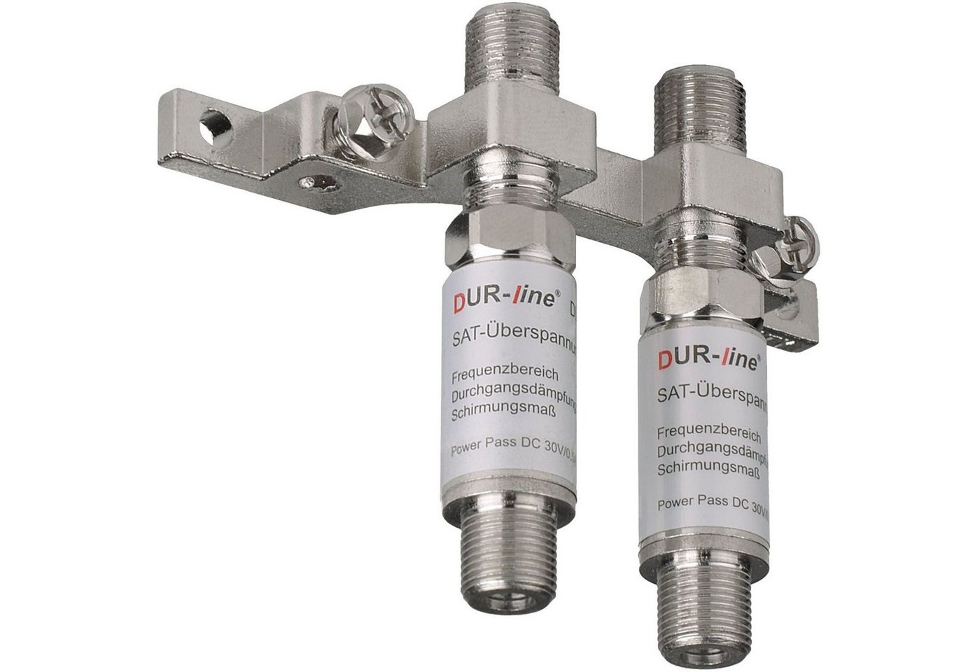 DUR-line DUR-line DEB2 Erdungsblock-Set - Erdungsblock 2fach + 2x Überspannungs SAT-Kabel DUR-line DUR-line DEB2 Erdungsblock-Set - Erdungsblock 2fach + 2x Überspannungs SAT-Kabel von DUR-line