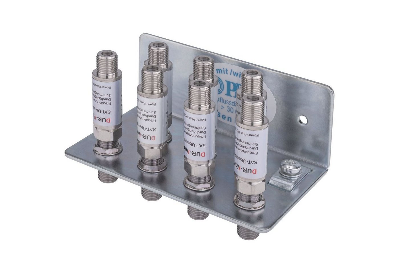 DUR-line DUR-line EW7 Erdungswinkel Set - 7fach Erdungswinkel mit 7x Blitzschut SAT-Kabel DUR-line DUR-line EW7 Erdungswinkel Set - 7fach Erdungswinkel mit 7x Blitzschut SAT-Kabel von DUR-line