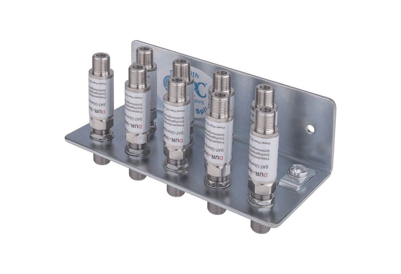 DUR-line DUR-line EW9 Erdungswinkel Set - 9fach Erdungswinkel mit 9x Blitzschut SAT-Kabel DUR-line DUR-line EW9 Erdungswinkel Set - 9fach Erdungswinkel mit 9x Blitzschut SAT-Kabel von DUR-line