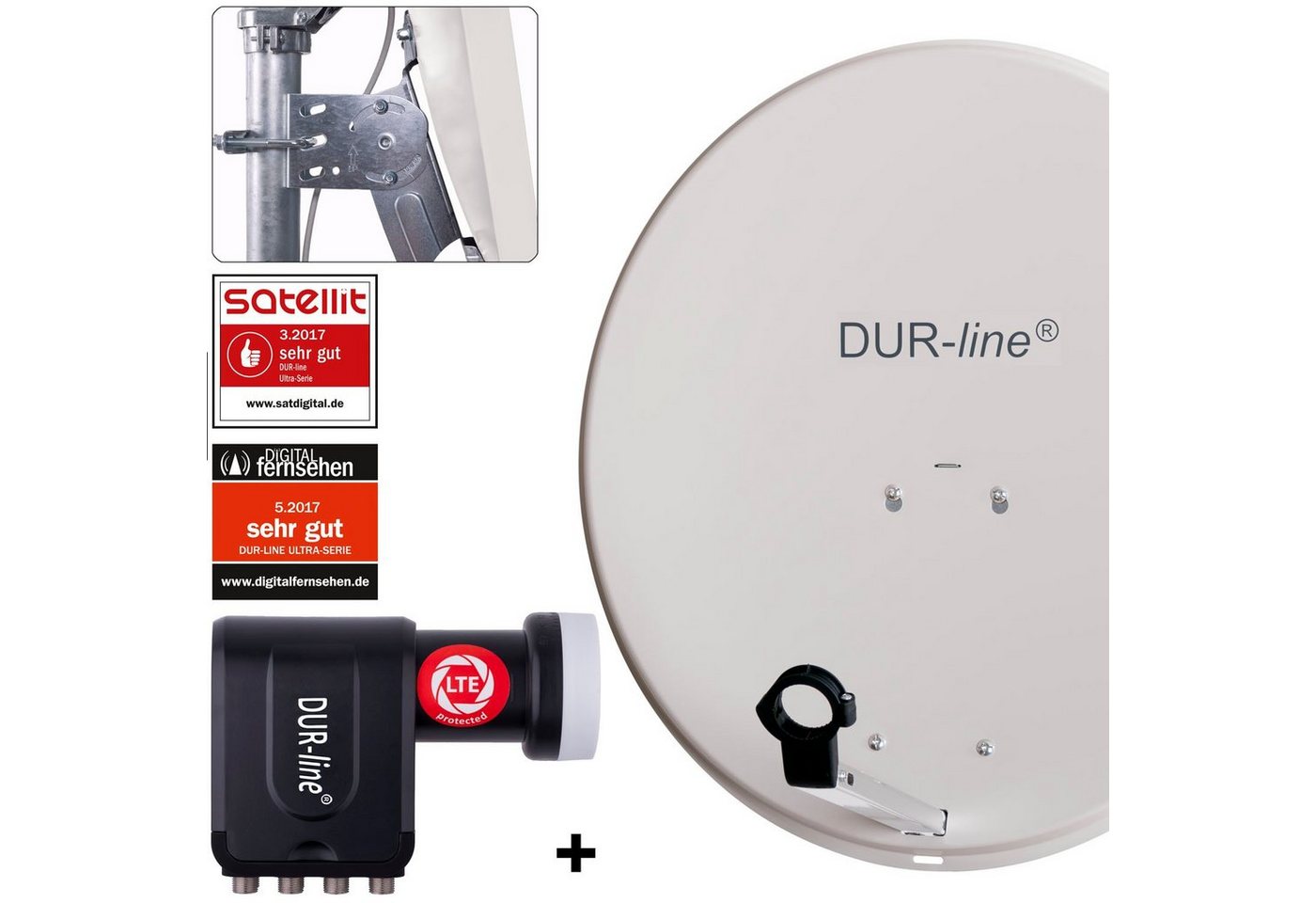 DUR-line DUR-line MDA 60 G + +Ultra Octo LNB - 8 Teilnehmer Set Sat-Spiegel DUR-line DUR-line MDA 60 G + +Ultra Octo LNB - 8 Teilnehmer Set Sat-Spiegel von DUR-line