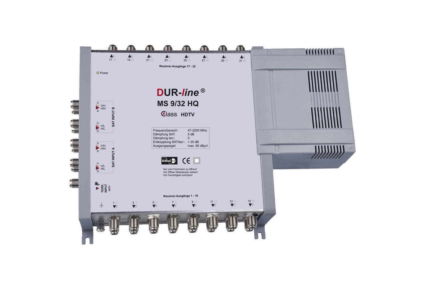 DUR-line DUR-line MS 9/32 HQ - Multischalter SAT-Antenne von DUR-line
