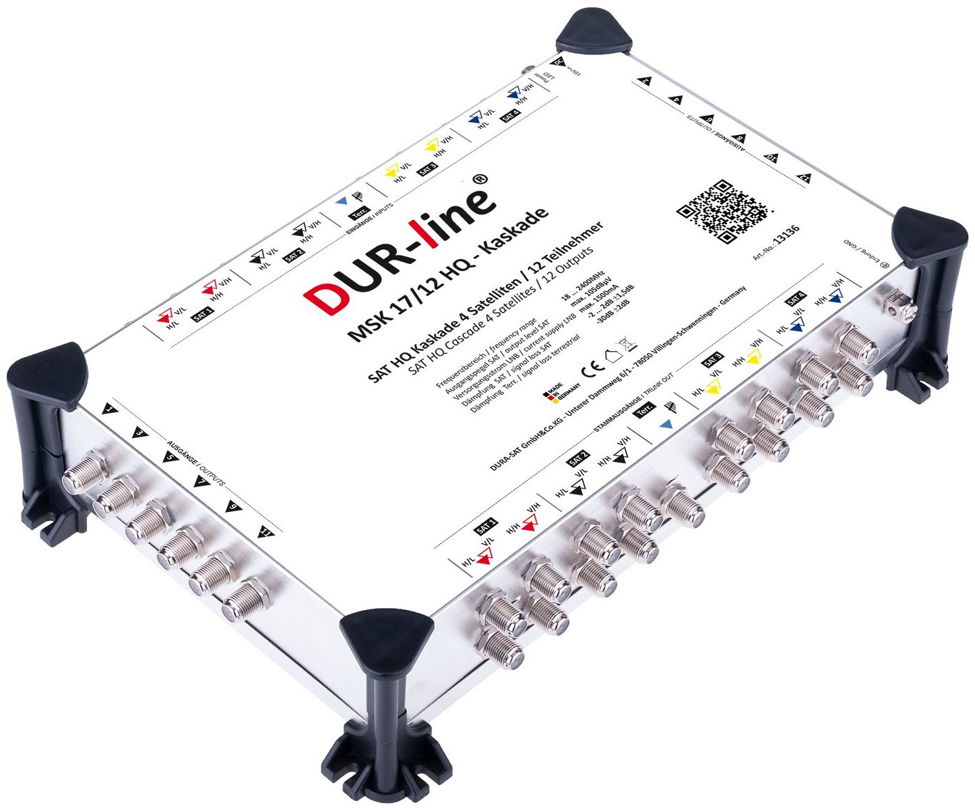 DUR-line DUR-line MSK 17/12 HQ - Kaskade SAT-Antenne DUR-line DUR-line MSK 17/12 HQ - Kaskade SAT-Antenne von DUR-line
