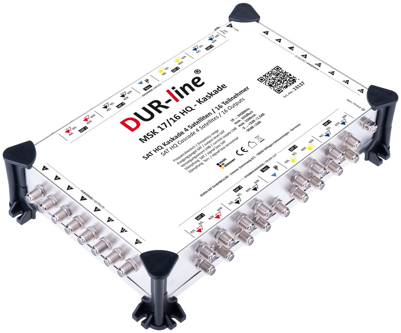DUR-line DUR-line MSK 17/16 HQ - Kaskade SAT-Antenne von DUR-line