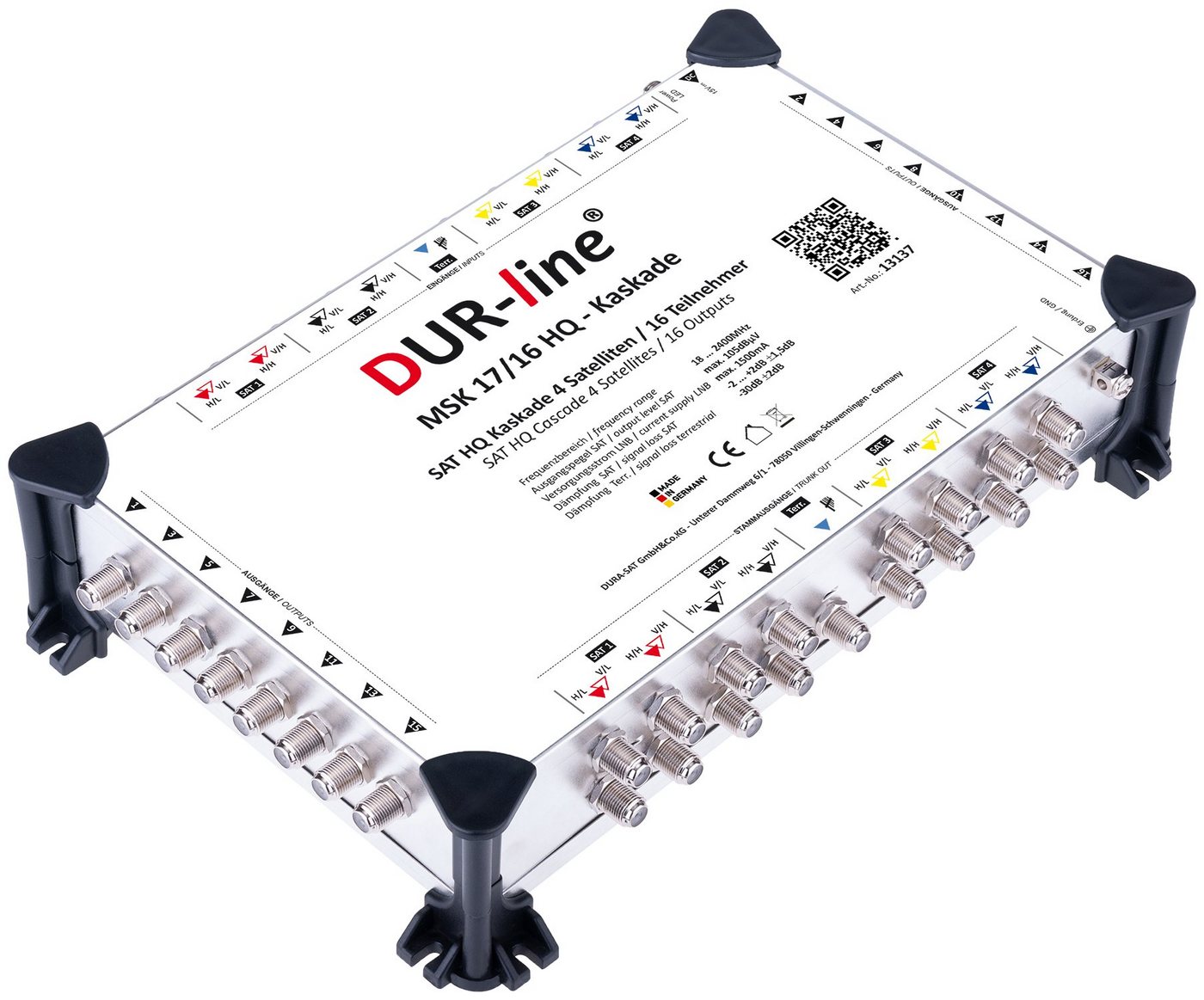 DUR-line DUR-line MSK 17/16 HQ - Kaskade SAT-Antenne DUR-line DUR-line MSK 17/16 HQ - Kaskade SAT-Antenne von DUR-line