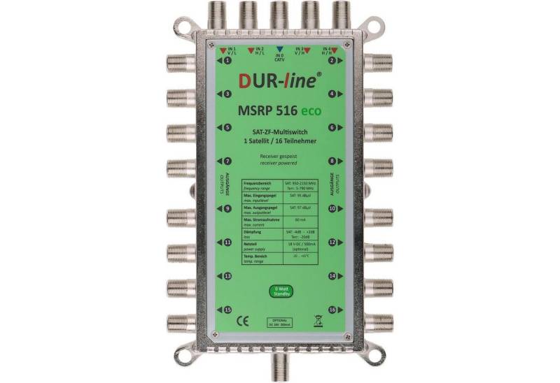 DUR-line DUR-line MSRP 516 eco - Multischalter SAT-Antenne von DUR-line