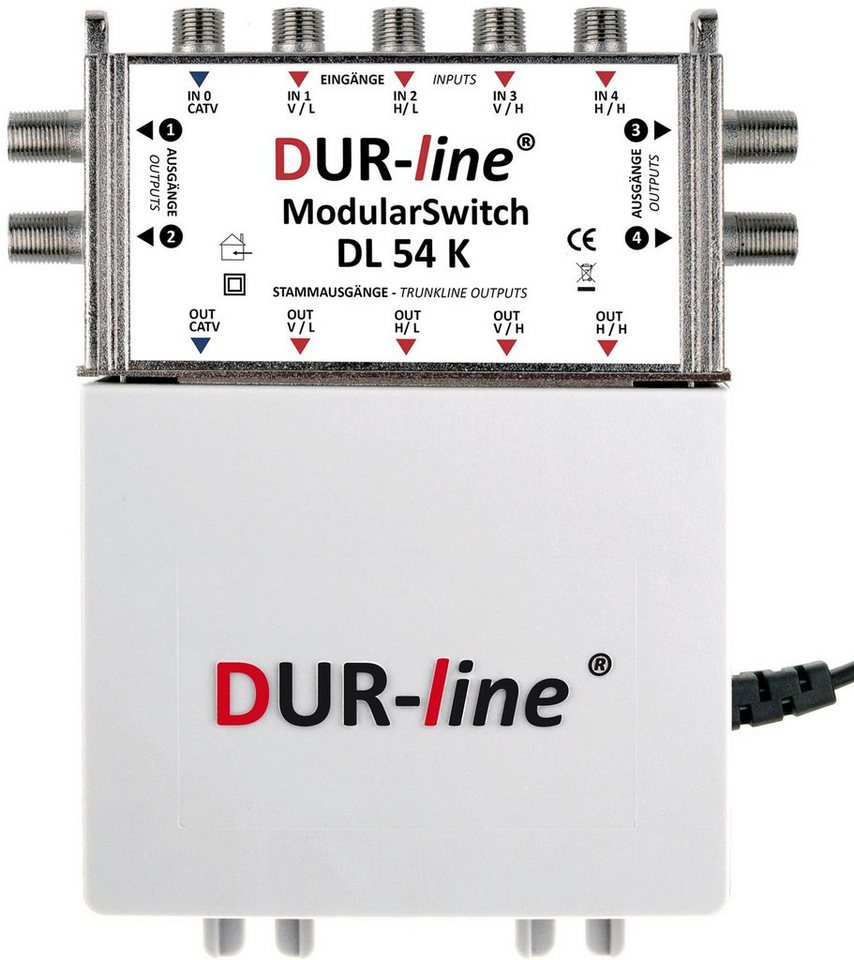 DUR-line DUR-line ModularSwitch DL 54 K NT - Multischalter SAT-Antenne von DUR-line