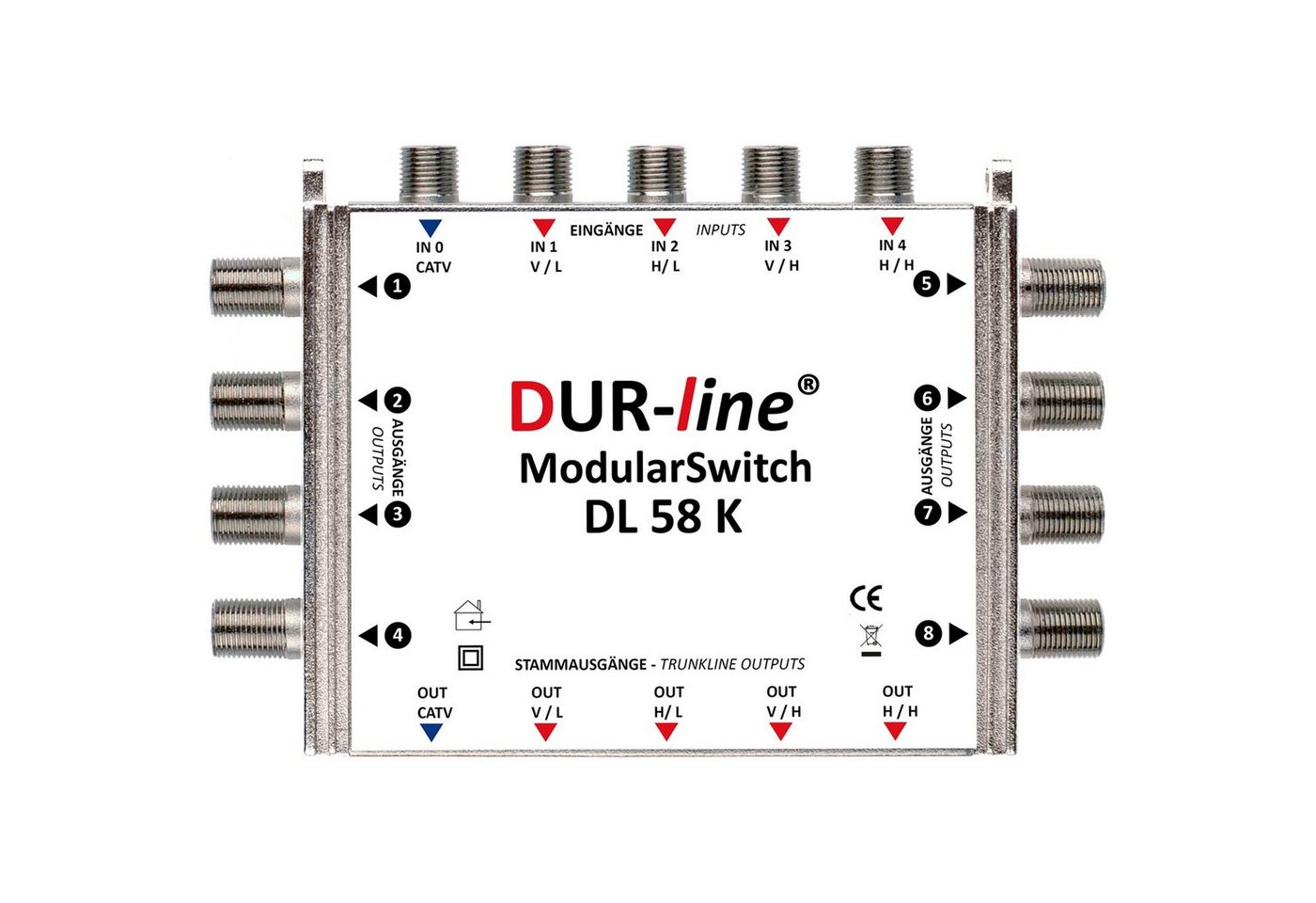 DUR-line DUR-line ModularSwitch DL 58 K - Multischalter SAT-Antenne von DUR-line