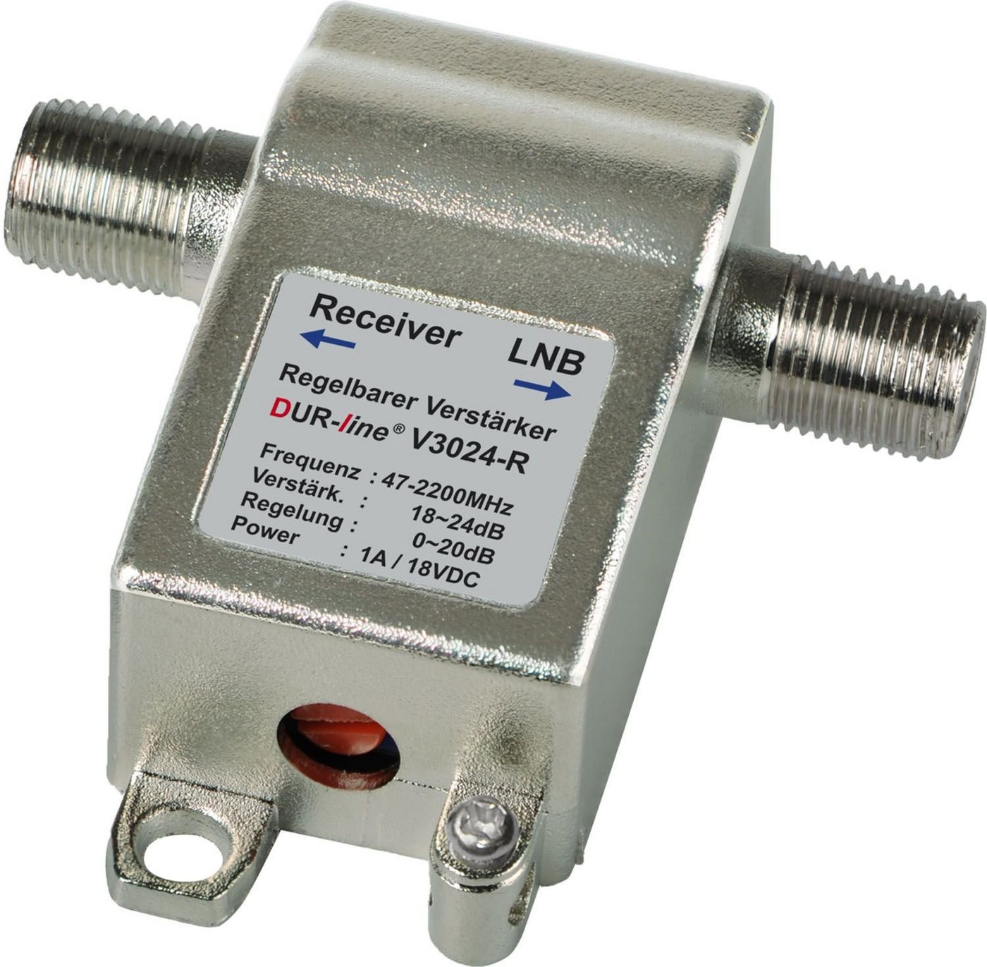 DUR-line DUR-line V3024-R - Inlineverstärker SAT-Kabel DUR-line DUR-line V3024-R - Inlineverstärker SAT-Kabel von DUR-line