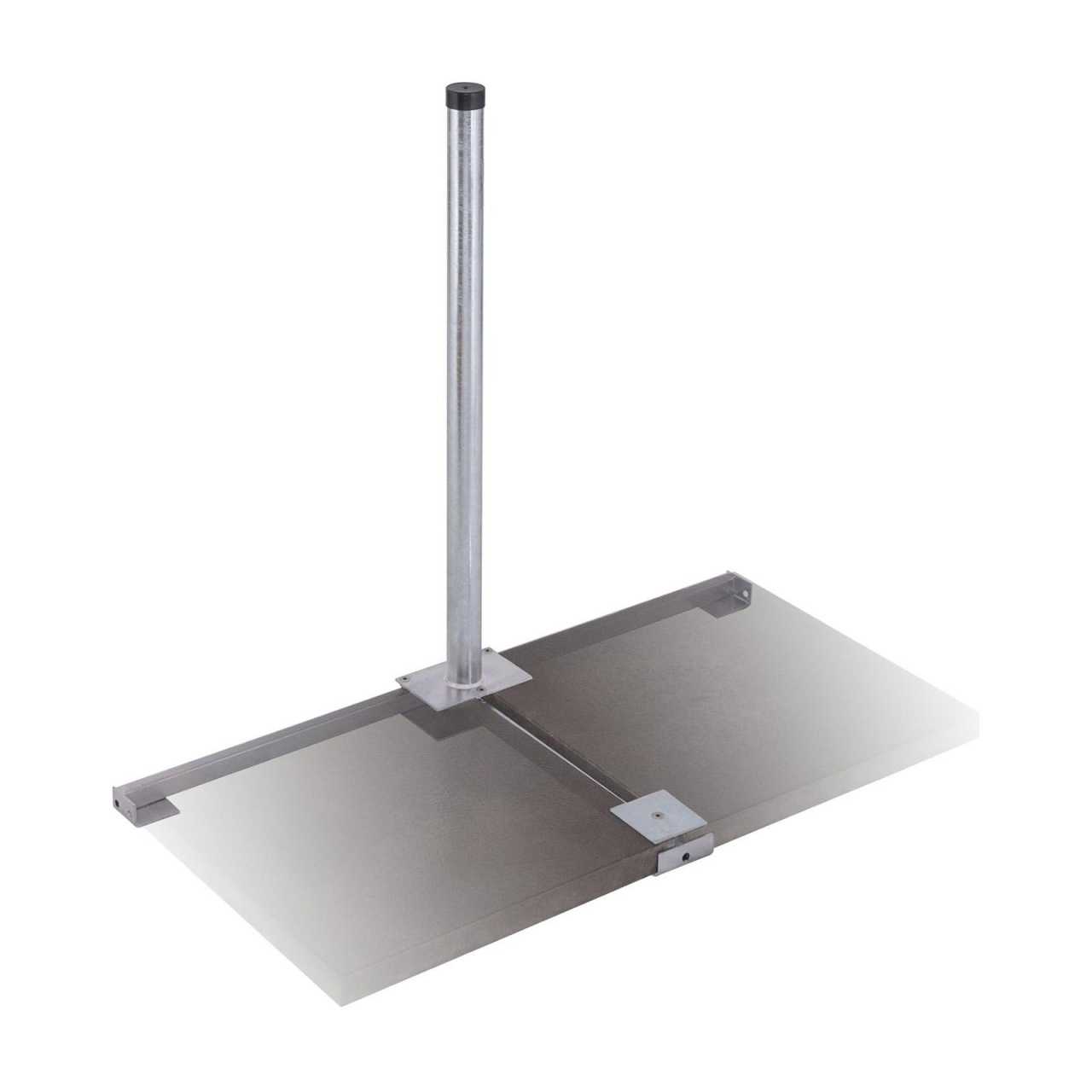 DUR-line Herkules Profi Balkonständer für 2x50x50cm Platten feuerverzinkt für Antennen bis 85cm DUR-line Herkules Profi Balkonständer für 2x50x50cm Platten feuerverzinkt für Antennen bis 85cm von DUR-line