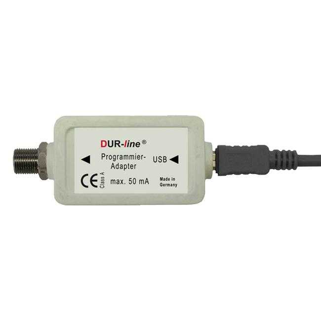 Dur-Line Programmieradapter für programmierbare Unicable Antennendosen von DUR-line