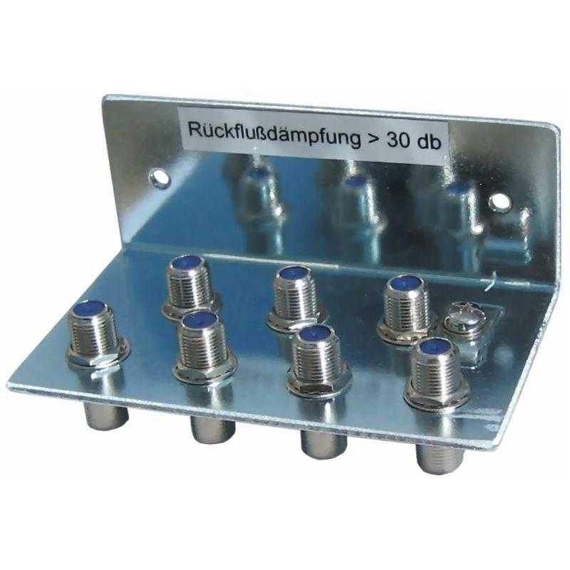 Erdungsblock 7-fach F-Kupplung > F-Kupplung Erdungsblock 7-fach F-Kupplung > F-Kupplung von DUR-line
