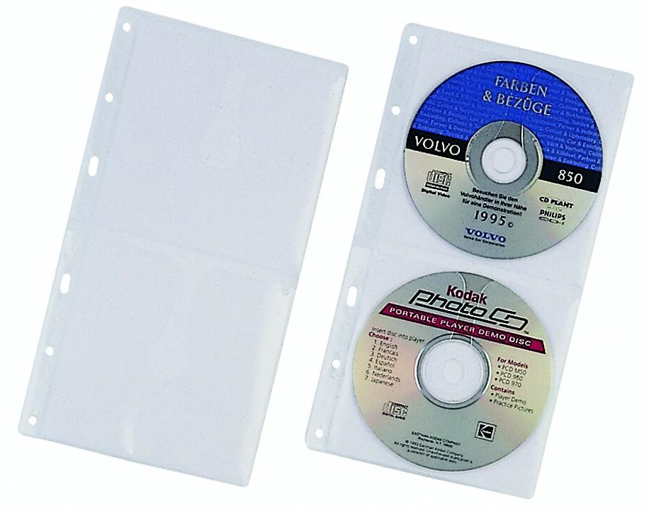 Abheftbare CD-/DVD-Hüllen von DURABLE