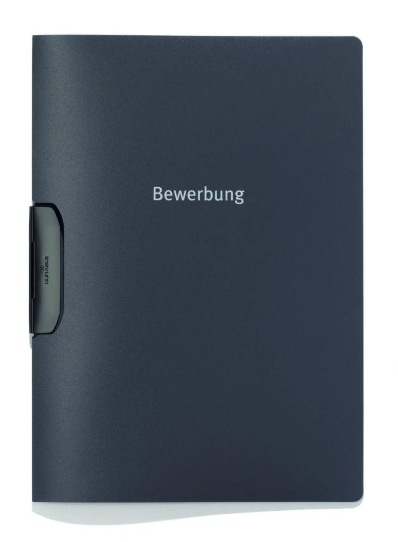 DURABLE Bewerbungsmappen Job DIN A4 anthrazit von DURABLE