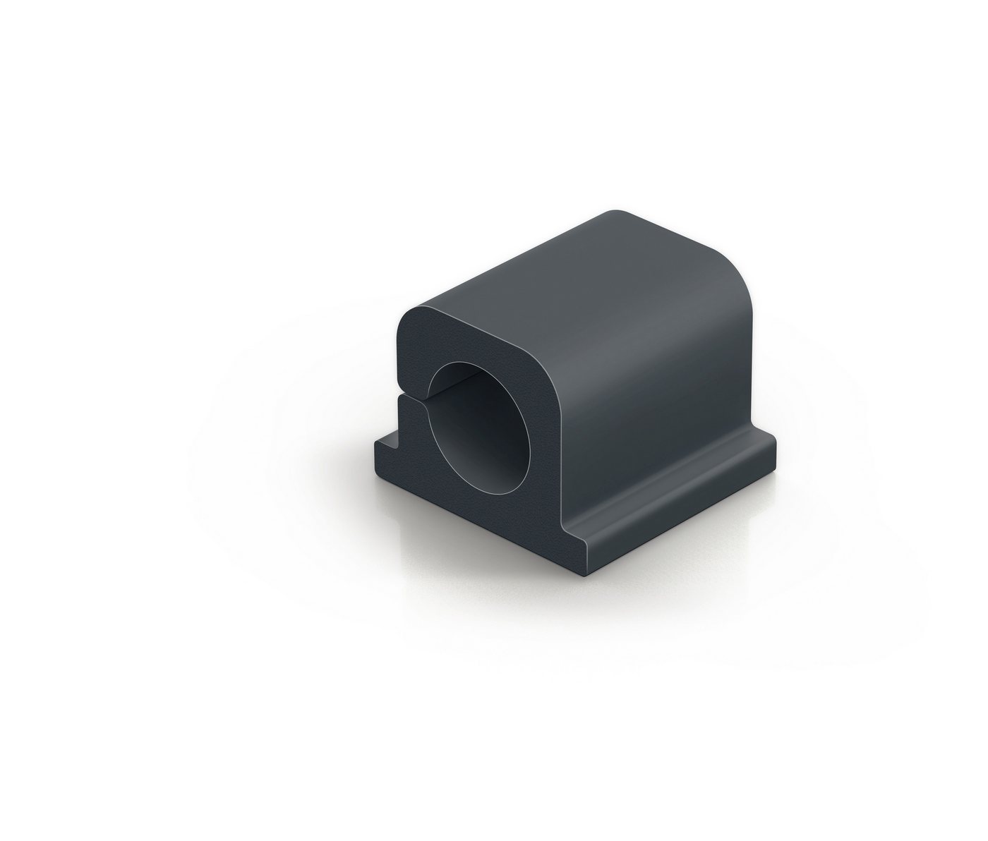 DURABLE Kabelbinder Kabel-Clip CAVOLINE® CLIP PRO 1 - 20 x 21 x 16 mm graphit Kunststoff 6 von DURABLE