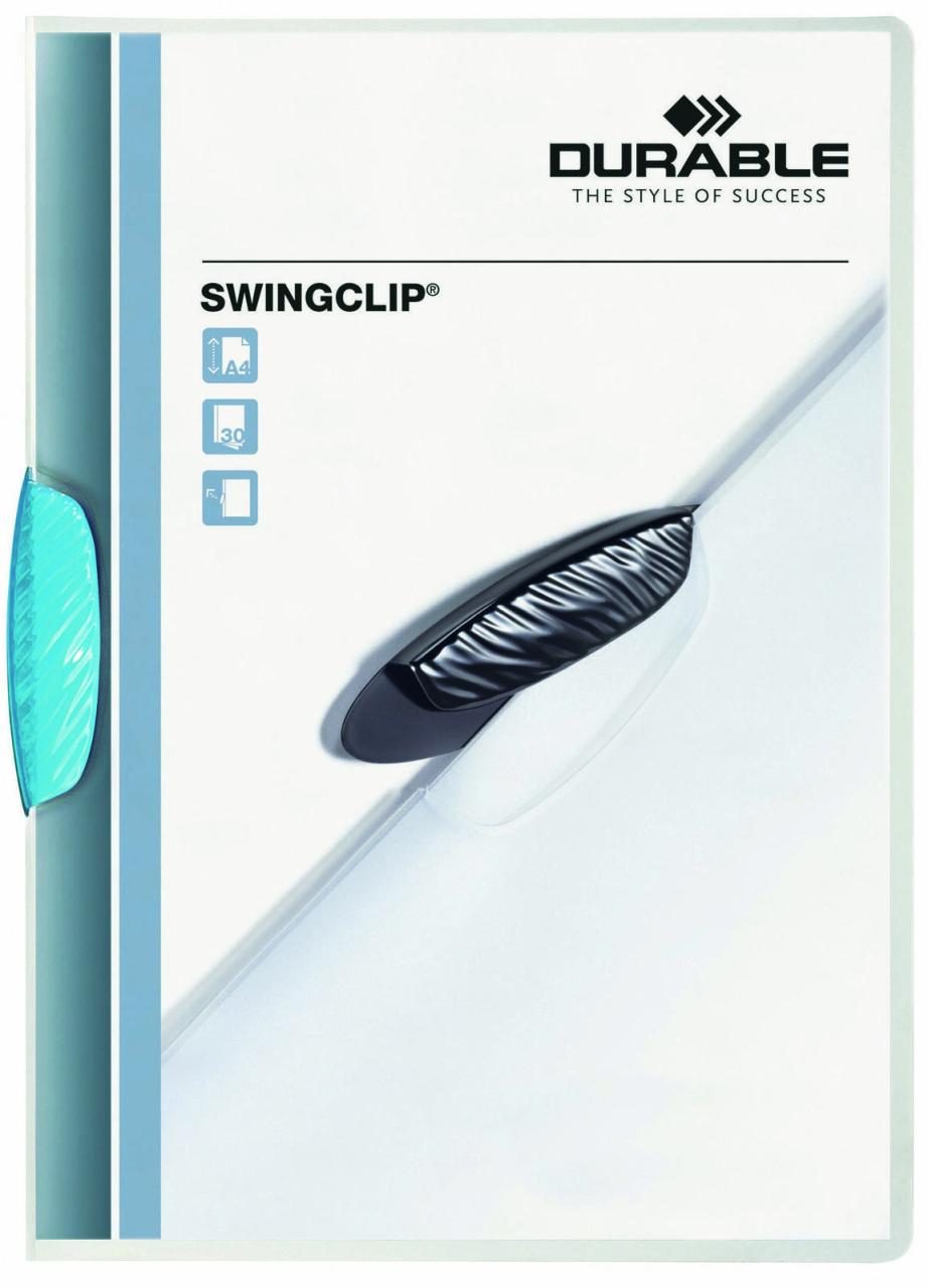DURABLE Klemmhefter Swingclip DIN A4 mittelblau DURABLE Klemmhefter Swingclip DIN A4 mittelblau von DURABLE