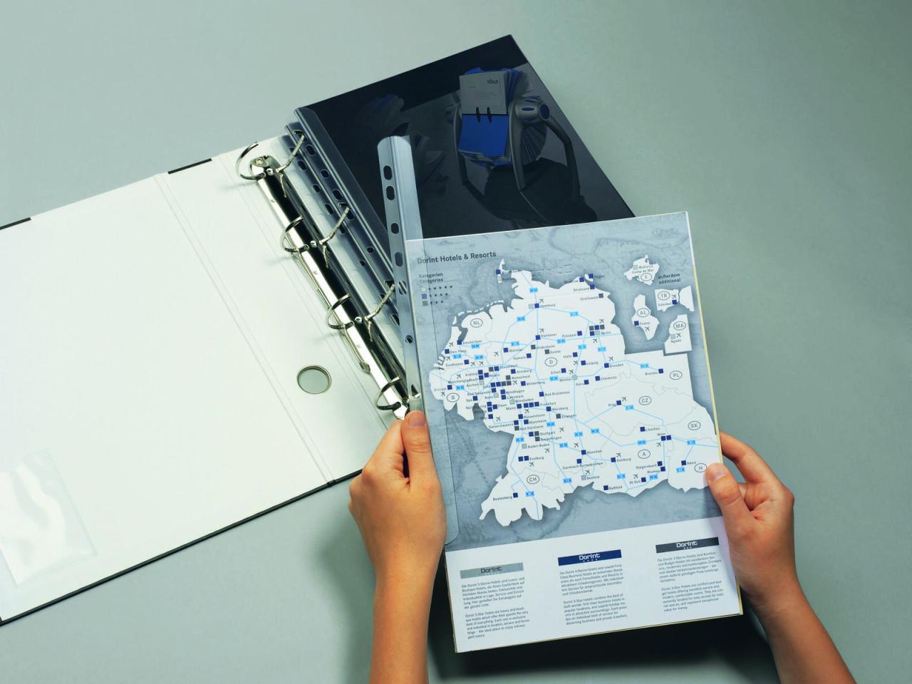 DURABLE Klemmschienen mit Abheftleiste DIN A4 0.3 cm transparent DURABLE Klemmschienen mit Abheftleiste DIN A4 0.3 cm transparent von DURABLE