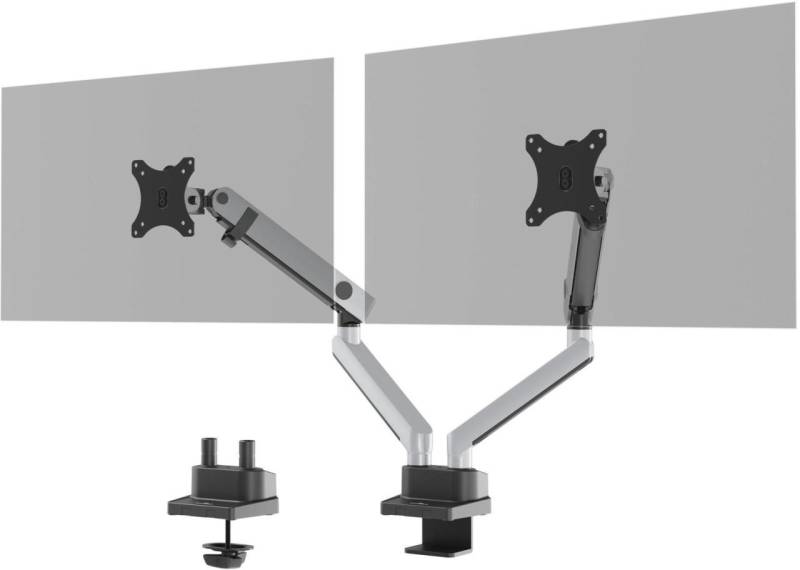 DURABLE Monitor-Halterung Select Plus Dual silber von DURABLE