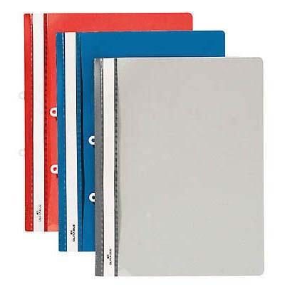 DURABLE Schnellhefter DIN A4 überbreit PVC rot von DURABLE