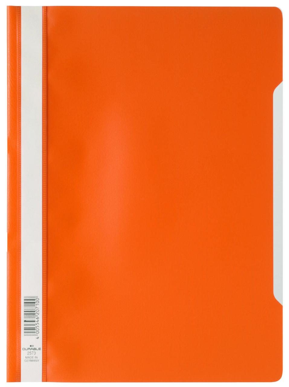 DURABLE Schnellhefter DIN A4 Polypropylen (PP) orange von DURABLE