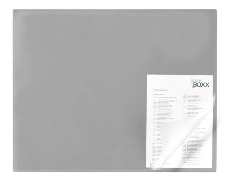 DURABLE Schreibtischunterlage 65,0 x 52,0 cm grau von DURABLE