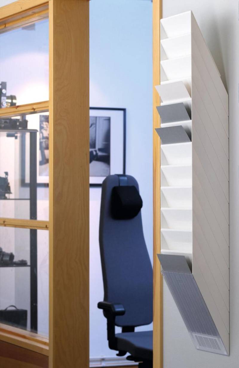 DURABLE FLEXIBOXX Wandprospekthalter DIN A4 12-Fach weiß von DURABLE