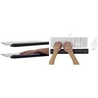 DURABLE Wrist Support with Gel - Tastatur-Handgelenkauflage - holzkohlefarben von DURABLE