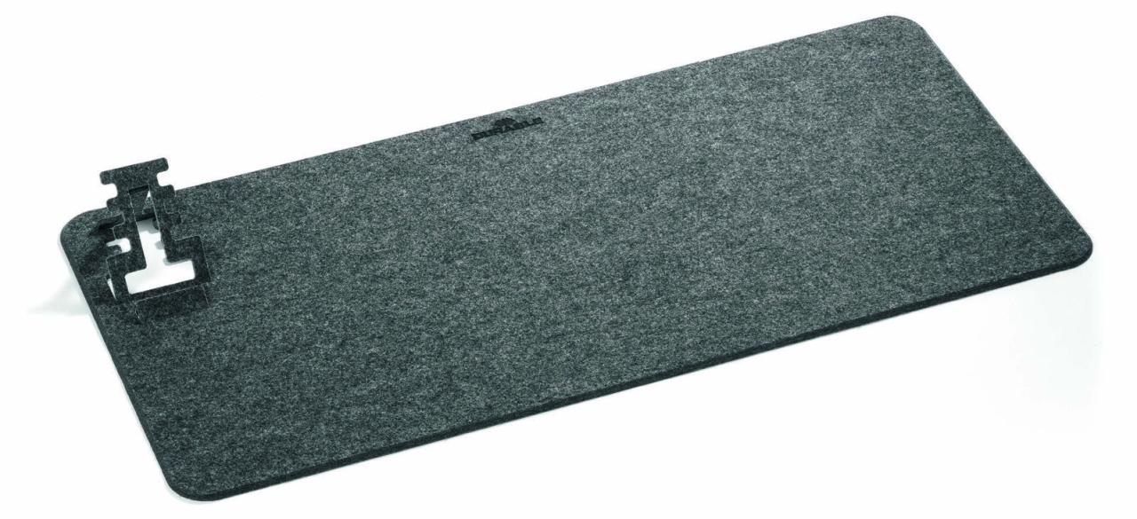 DURABLE EFFECT Schreibtischunterlage 70,0 x 33,0 cm anthrazit DURABLE EFFECT Schreibtischunterlage 70,0 x 33,0 cm anthrazit von DURABLE