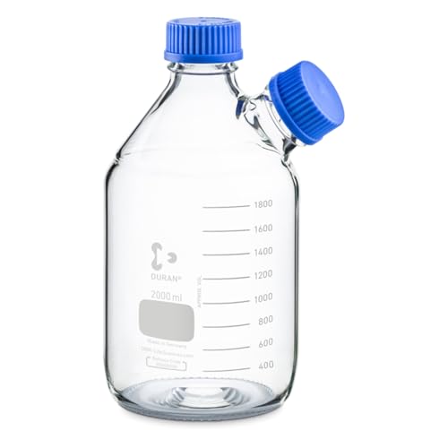 DURAN® GL 45 Laborflasche 2000ml mit Gewinde GL 45 Seitenhals von DURAN