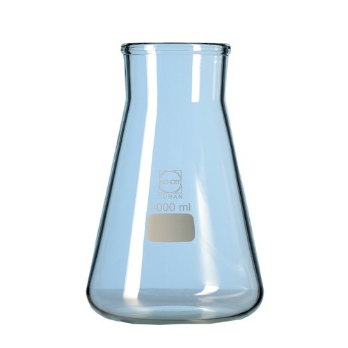 DURAN 21 227 86 Ansetzflasche, Erlenmeyerform, Weithalsig, Ohne Teilung, 10000ml Inhalt DURAN 21 227 86 Ansetzflasche, Erlenmeyerform, Weithalsig, Ohne Teilung, 10000ml Inhalt von DURAN
