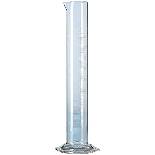 DURAN 21 396 17 MESSzylinder mit SechskantfuSS, mit Strichteilung, 50ml Inhalt, 2 Stück von DURAN