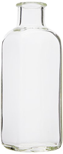DURAN 21 481 31 Vierkantflasche nach Breed-Demeter, 48mm x 148mm, 180ml Inhalt, 10 Stück von DURAN