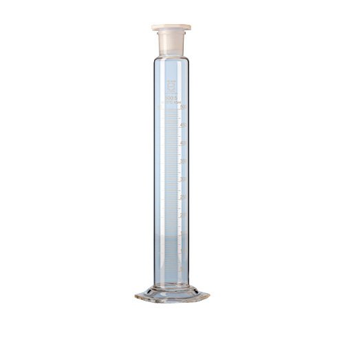 DURAN 21 618 14 Mischzylinder mit SechskantfuSS, mit Strichteilung, Normschliff und Kunststoffstopfen aus PE, 25ml Inhalt, 2 Stück DURAN 21 618 14 Mischzylinder mit SechskantfuSS, mit Strichteilung, Normschliff und Kunststoffstopfen aus PE, 25ml Inhalt, 2 Stück von DURAN